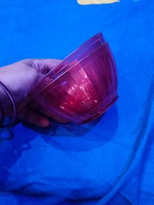 Purple Fiber Bowls (Set of 2)