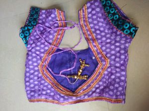 Beautiful Light Purple Lehenga For Navratri Or Wed