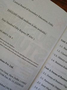 Business Studies 11th