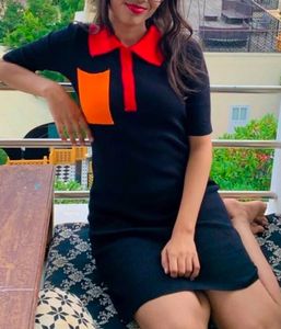 Colorblock Dress 🍓