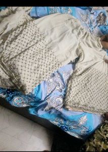 Embroidered Kurta Sharara Full Sets