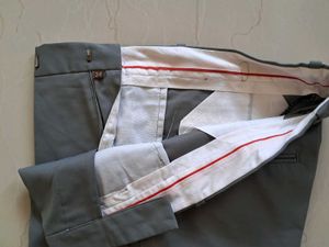 Men's Grey Formal Pant