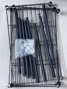 2-Tier Microwave Kitchen Storage Rack