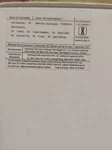 Samsung Galaxy Tab S6 Lite SM- P615