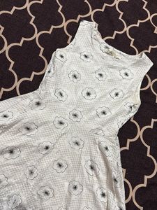 White Skater Dress