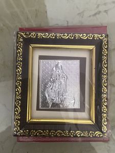 999 Pur Silver Murugar Framed Religious Idol