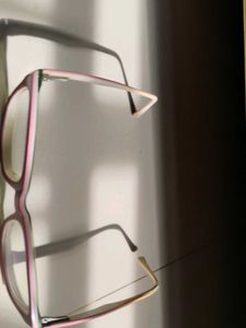 Vintage Red, Pl &amp; White Frame Glasses