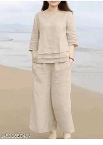 Linen Two-Piece Set