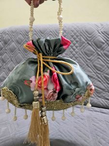 Floral Potli Pouches