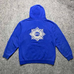 Vintage BIL Blue Back print hoodie