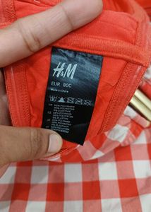 H&amp;M Gingham Bikini Set