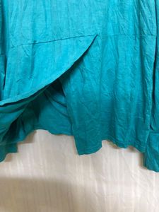 Columbia Blue High Neck T shirt