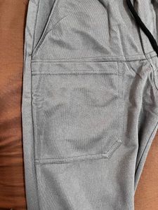 Grey Trousers Strechable