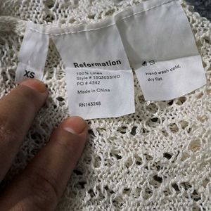 Reformation Polka Top