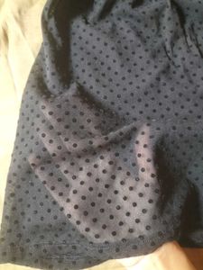 Black Sheer Top