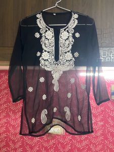Women’s Embroidery Lucknowi Chikankari Kurti