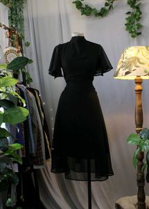 Black Midi Dress