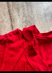 Red Crop Top