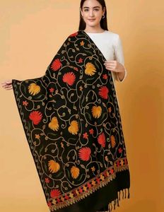 Elegant Embroidered Shawl