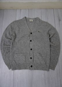 Lacoste Grey Cardigan