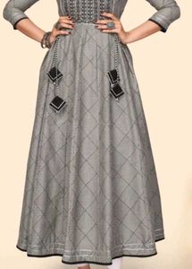 Elegant Grey Kurta