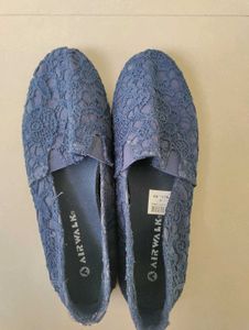 Flat Shoes For Women Navy Blue