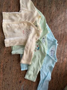 Pink Rabbit Petit Baby Shirts - Set of 3