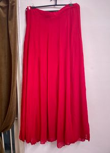 Beautiful Skirt With Designer Crop Top