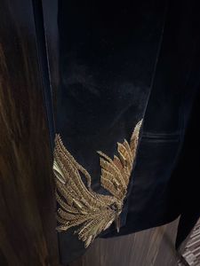 Embroidered Velvet Jacket