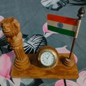 Vintage India Flag Clock Combo..Buy 1 Get One free