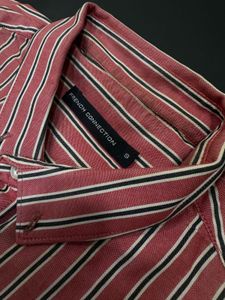 Striped Button-Down Shirt