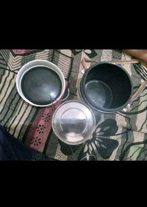 Double Box Steel With Lid Tiffin