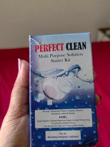 Perfect Clean Starter Kit Along With Blue Eye Lens
