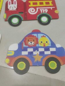Kids Vehicle Puzzles