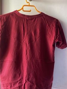 Maroon T-shirt