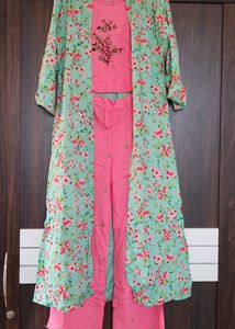 New 3 Piece Dress For Ladies