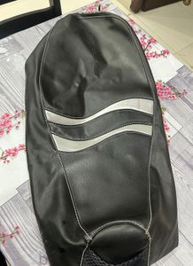 Honda Activa Scooty Seat Cover - Black Leather