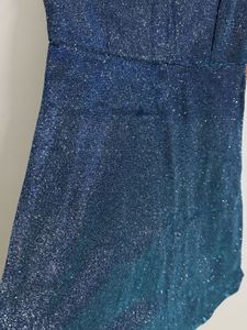 Sparkly Blue Party Dress