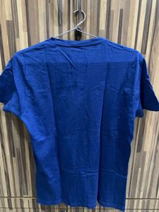 Blue Graphic Print T-Shirt