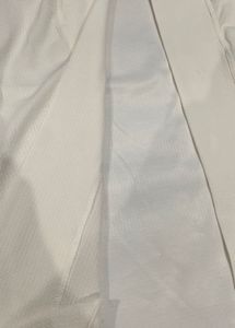 Off White Textured Open-Front Cardigan
