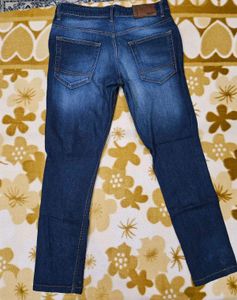 Dark Blue Denim Jeans