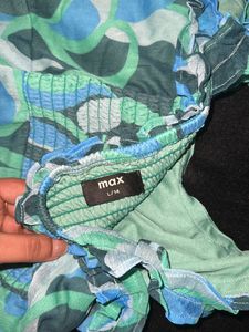Max Fashion Cute blue Dress💙🩵