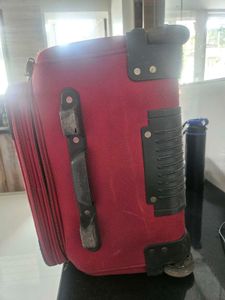 Red Travel trolley