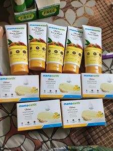 Mamaearth Ubtan Face Wash &amp; Soap Bundle Combo