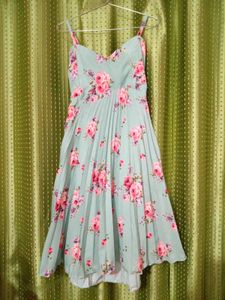 Floral Pleated Sundress