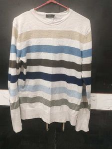 Striped & Polka Dot Woolen Top