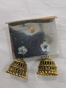 Vintage Style Jhumka Earrings