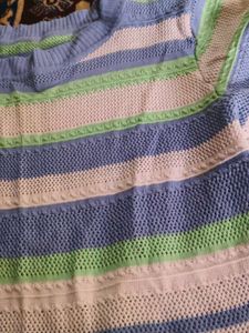 Striped Knit Top