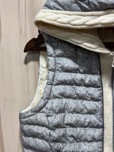 Crocodile Ladies Padded Hooded Vest