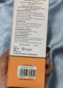 Mamaearth Glow Serum Foundation